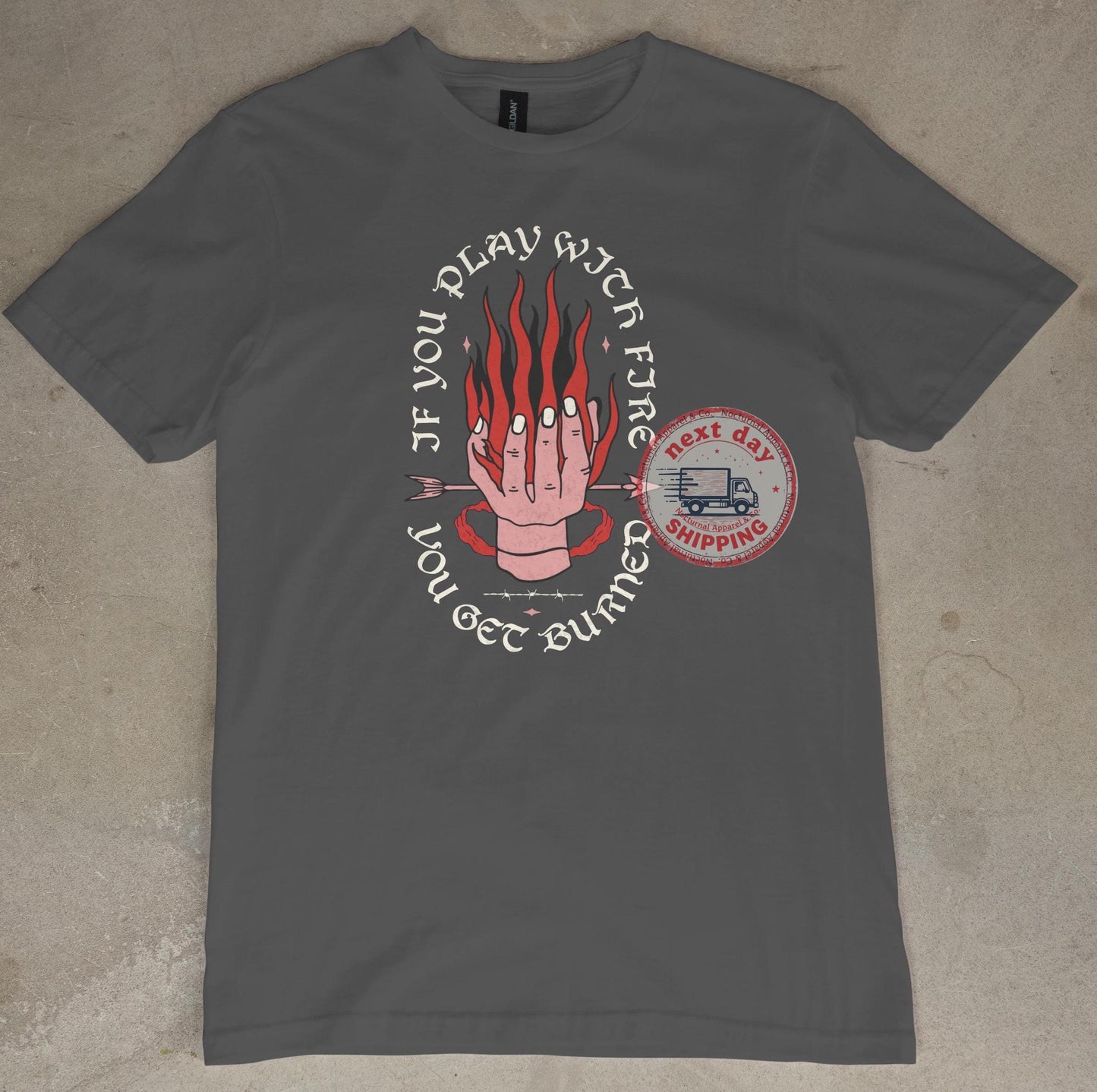 Burning Hand